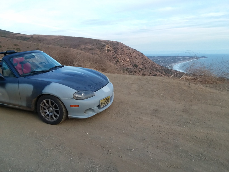 I continued down the road to make it to the ocean before sunset. What a glorious view!